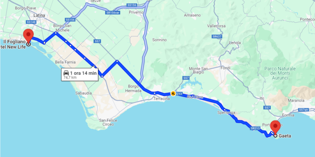 Indicazioni Fogliano